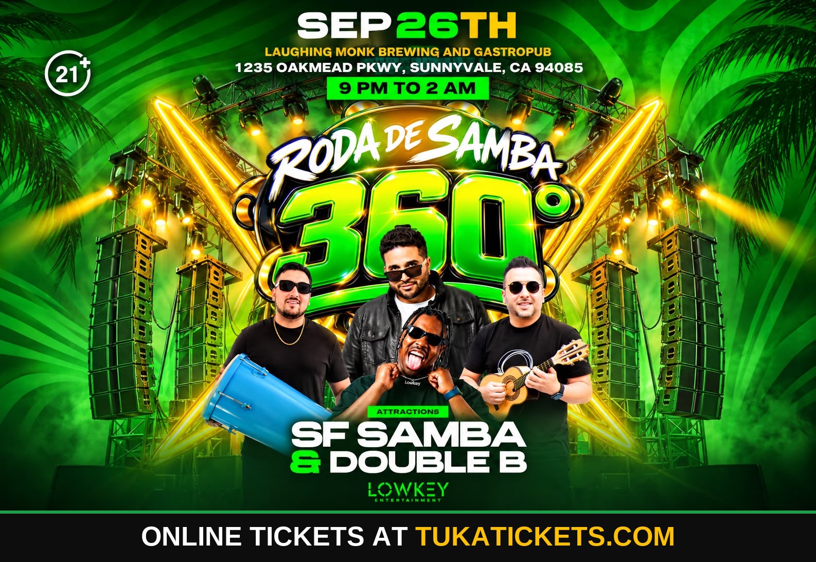 Roda de samba 360 graus